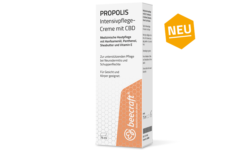 Propolis Intensivpflege-Creme mit CBD